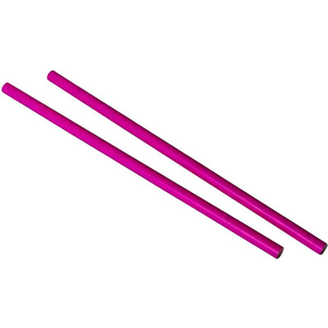 24 X Paper Solid Pink Straw Biodegradable Drinking Straws 8 (20cm) Box Of 250