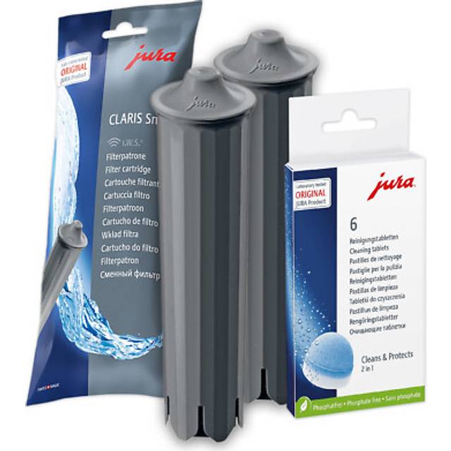 2 Genuine Jura Claris Smart And Jura Cleaning Tablets 6pk
