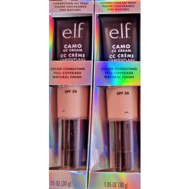 X2 pcs e.l.f. camo hydrating cc cream - colour - 120 clear - 30g - bnib