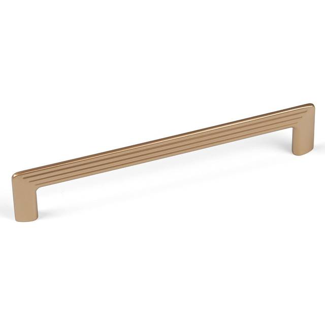 Cabinet D Handle Champagne Gold Soft Brass 160mm