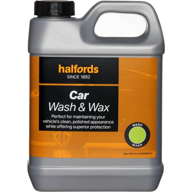 Halfords Car Wash and Wax 1L