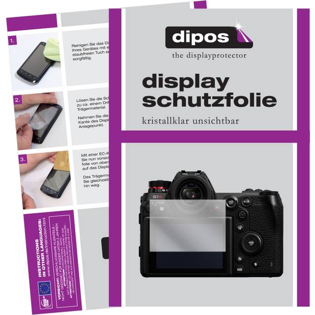 6x Screen Protector For Panasonic Lumix S1r Protection Crystal Clear Dipos