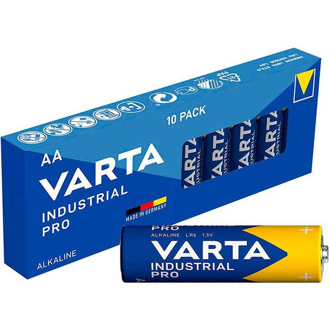 Varta Industrial Pro AA Battery (10 Pack) 04006211111