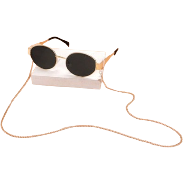 SHEIN 1PC Vintage Oval Fashion Glasses For Women Small Metal Frame Fashion Glasses Ladies Fashion Glasses Beach Accessories For Women Glasses Shades Basics