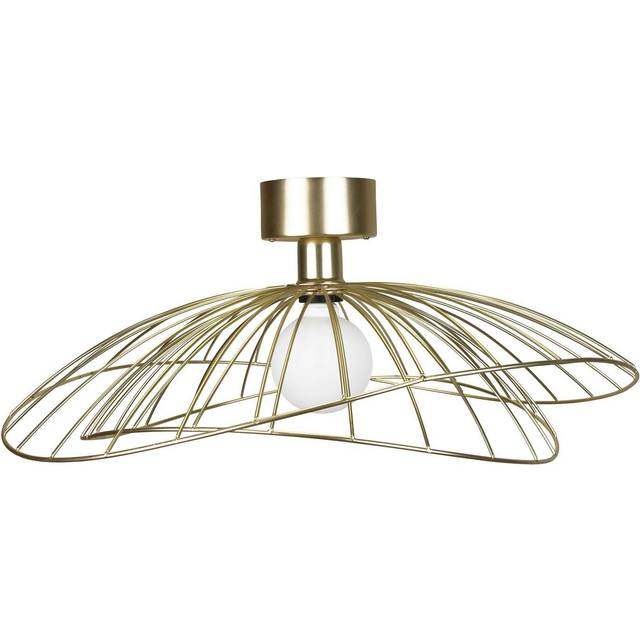 Globen Lighting Ray ceiling light brushed brass