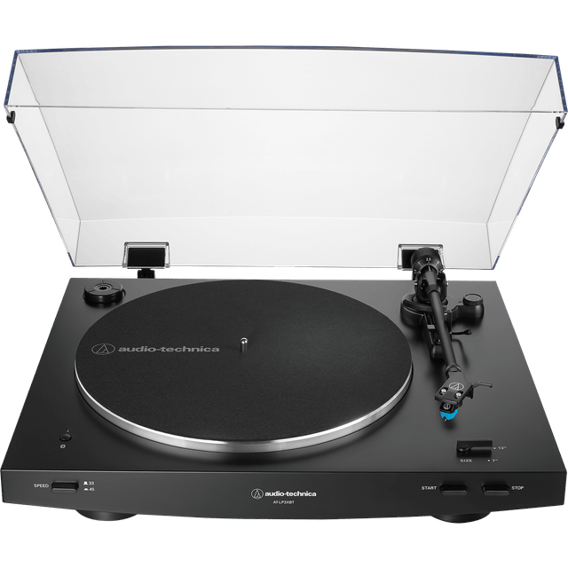 Audio-Technica Audio Technica AT-LP3XBT Automatic Wireless Belt-Drive Turntable in Black