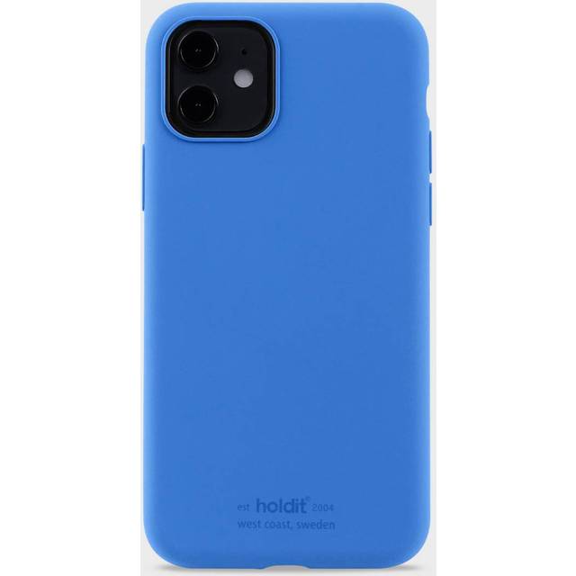 Holdit Telefonskal Silicone iPhone 11/XR - Blå