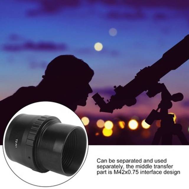 Telescope 2in T Mount Adapter And Camera Lens Adapter Ring For N1 Mo Mpf