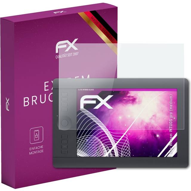 Atfolix Glass Protector For Wacom Intuos Pro (medium) 9h Hybrid-glass