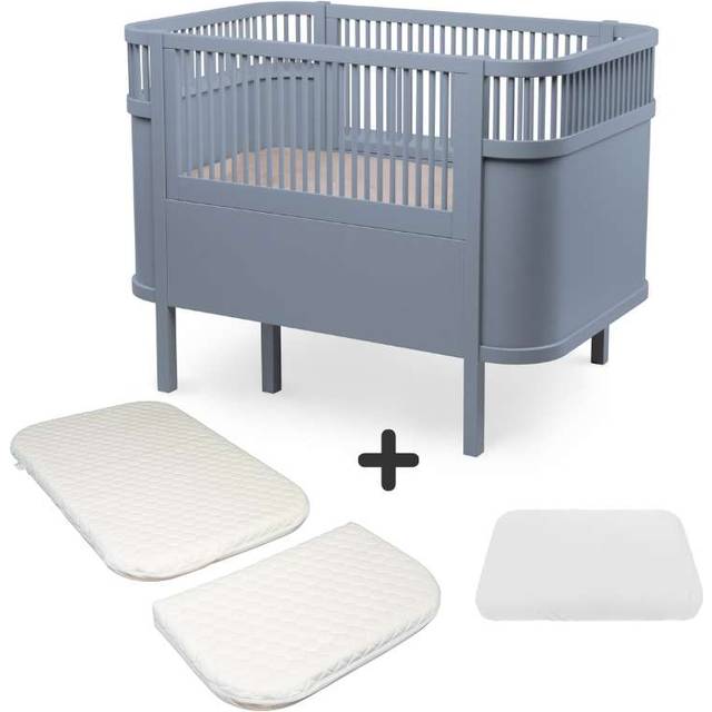 Sebra Sängen - Klassisk - Baby & Jr. - Forest Lake Blue - Paket 1