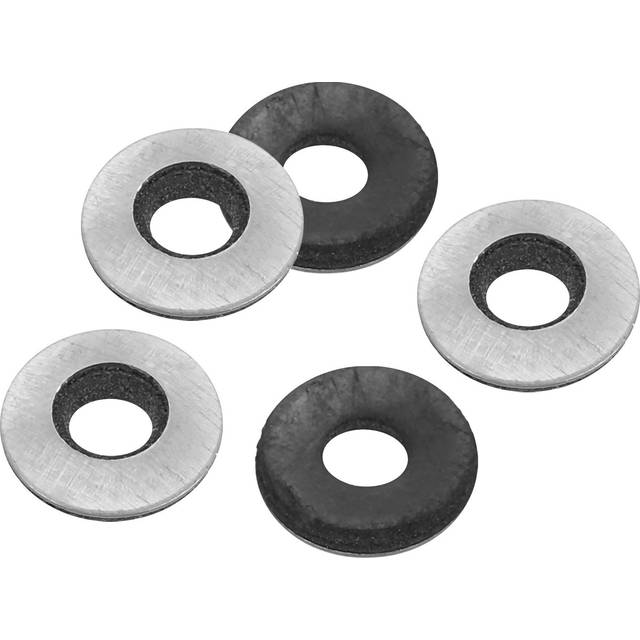 100pcs M5.5x12mm Galvanized Epdm Bonded Sealing Neoprene Rubber Washers Gasket