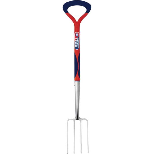 Spear & Jackson 1994EL Select Stainless Steel Border Fork, Blue