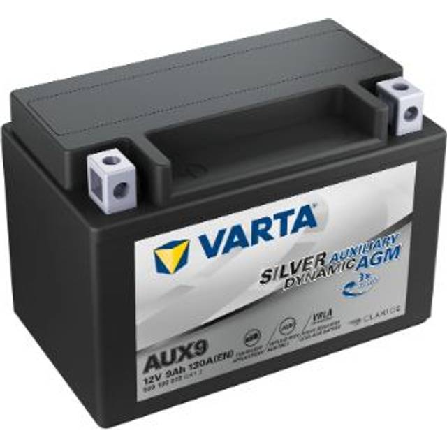 Varta - AUX9 - Dynamic Auxiliary Battery 509106013, 12V 9Ah 130A