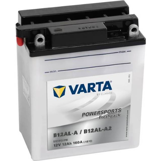 Varta - 512013016 - Powersports Battery , 12V 12Ah 160A