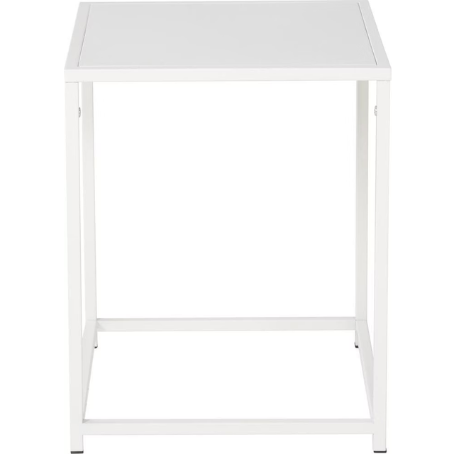 Sidobord Venture Home Staal 38X37X45,7Cm Vit