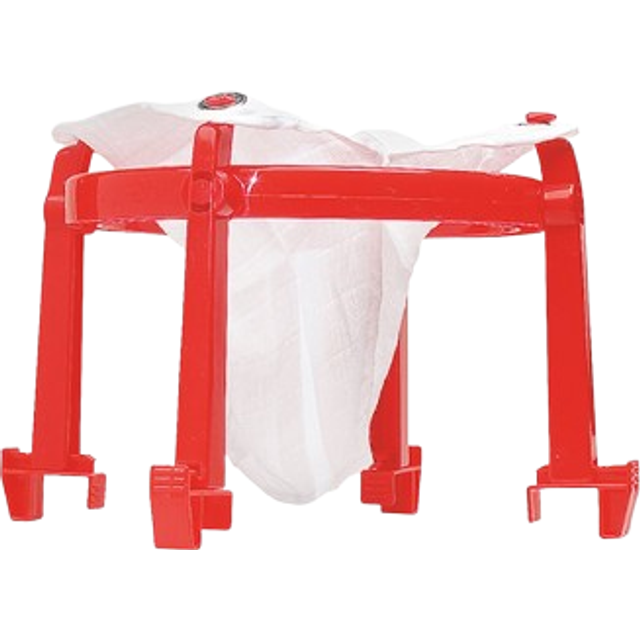 Saftstativ Plast Med Pose Röd