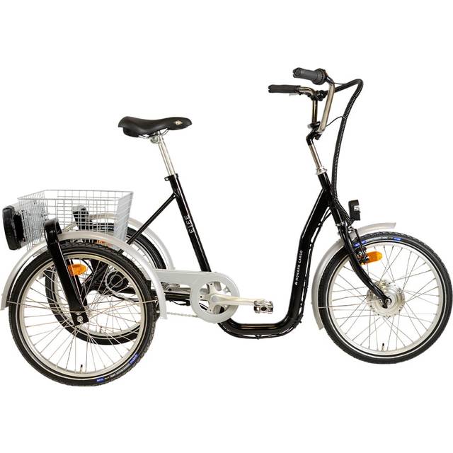 Trehjuling Cykel Monark eldriven El 3313 - Svart