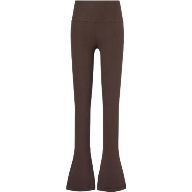 Lululemon Womens Espresso Align Flared-leg High-rise Stretch-woven Leggings 10 - ESPRESSO