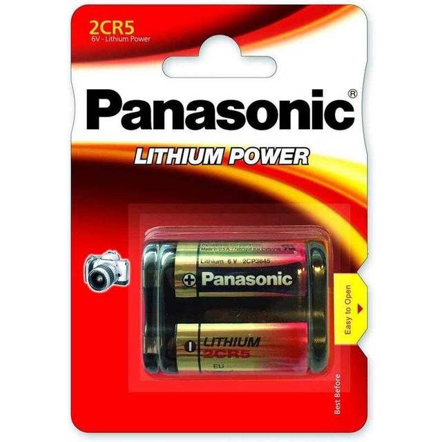 Panasonic 2CR5M 245 Lithium Photo Battery | 1 Pack