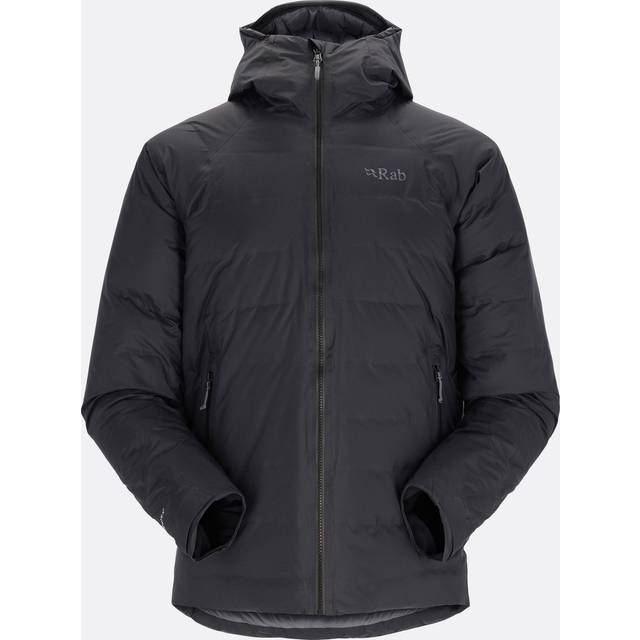 Rab's Valiance Hooded Puffer - Noir