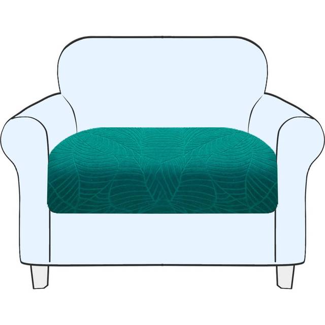 Sofa Seat Cushion Cover, Stretch Sofa Seat Cover, Cushion Covers Non-Slip, Slipcover Cover For Sofa Seat Cushions,Seat Couch Cover For Pets & Kids (Ma - Blue Polyester (65cm H X 65cm W)