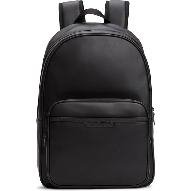 Mesh Back Metal Logo Backpack