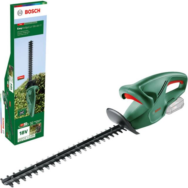 Bosch Cordless Hedge Cutter EasyHedgeCut 18V-44-11 (Without Battery; 18 Volt System; Blade Length 44 cm; for Trimming Smaller Hedges; in Carton