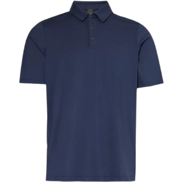 Lululemon Mens True Vy Evolution Short-sleeved Recycled-nylon-blend Polo Shirt L - TRUE NAVY