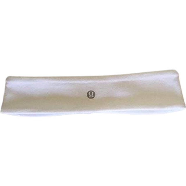 Lululemon Fly Away Tamer Headband II White