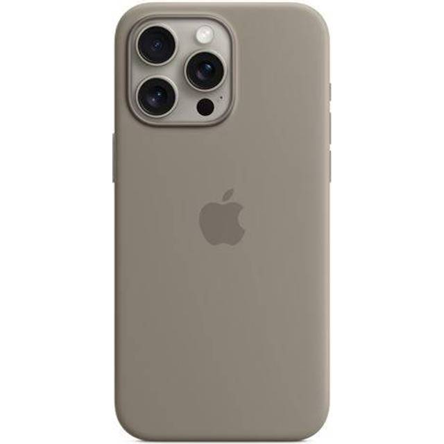 Apple iPhone 15 Pro Max Silicone Case with MagSafe - Clay