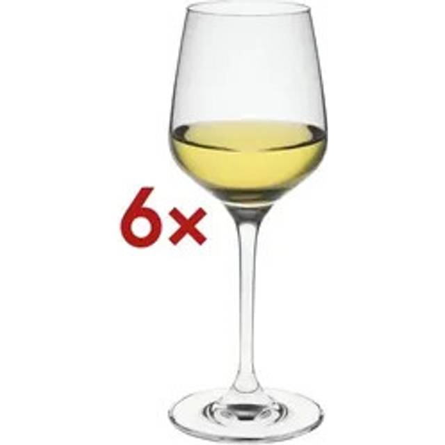 Image Small White Crystal Wine Glasses 9oz (26cl) Perfect For Bar Pub Pack Of 6