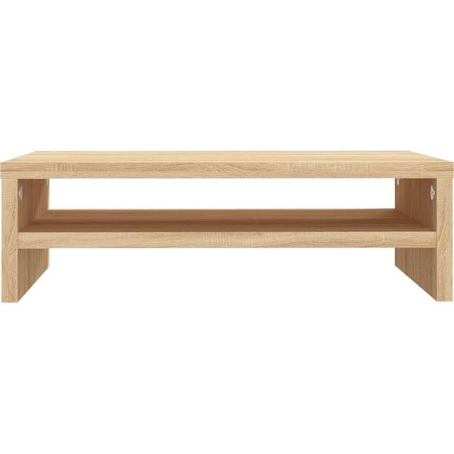 Vidaxl Monitor Stand Sonoma Oak 42X24X13 Cm Engineered Wood Monitor Stands - One Size