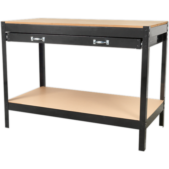 Garage Workbench mdf Top 1 Drawer Work Bench AP12160 - Sealey