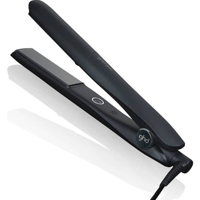 GHD Gold Hair Straightener Black - Nemme frisure til mellemlangt hår - Dinskønhed.dk