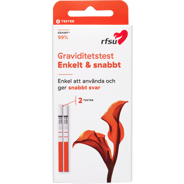2-pack RFSU Graviditetstest
