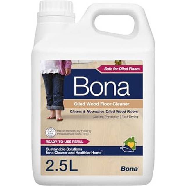 Bona Oiled Wood Floor Cleaner - 2.5 Litre Refill, White
