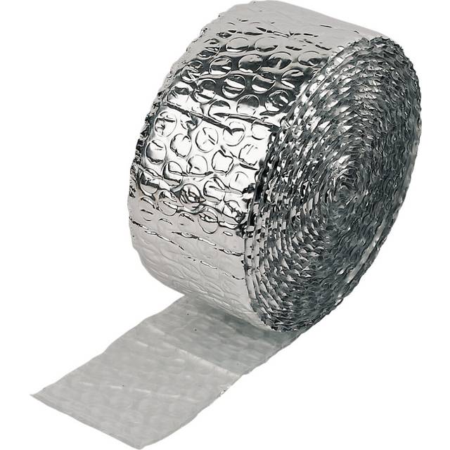 Yuzet Foil Pipe Lagging Insulation Wrap 8cm x 7.5m Roll Bubble Lagging