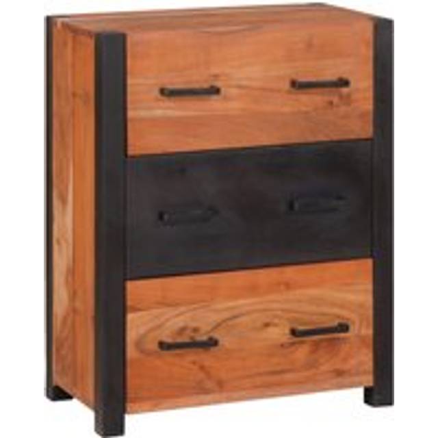 Buffets & Sideboards Brown 55 x 30 x 75 cm Solid acacia wood - Multi - One Size