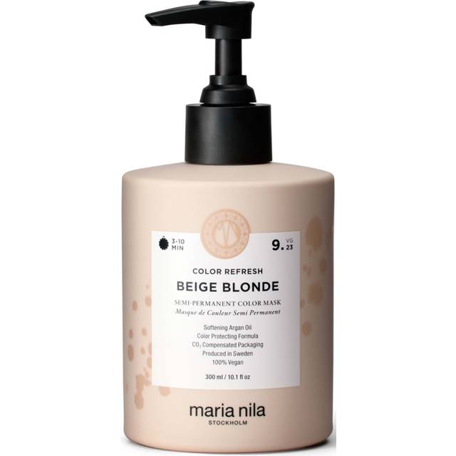 Maria Nila Colour Refresh Semi-Permantent Mask 9.23 Beige Blonde 300 ml