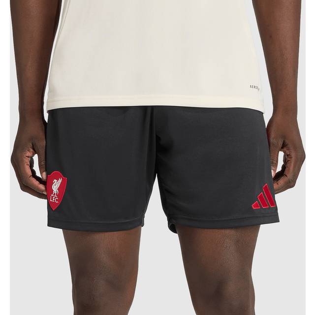 '25-'26 Liverpool Away Shorts (Black) Men's Polyester Made By: Adidas