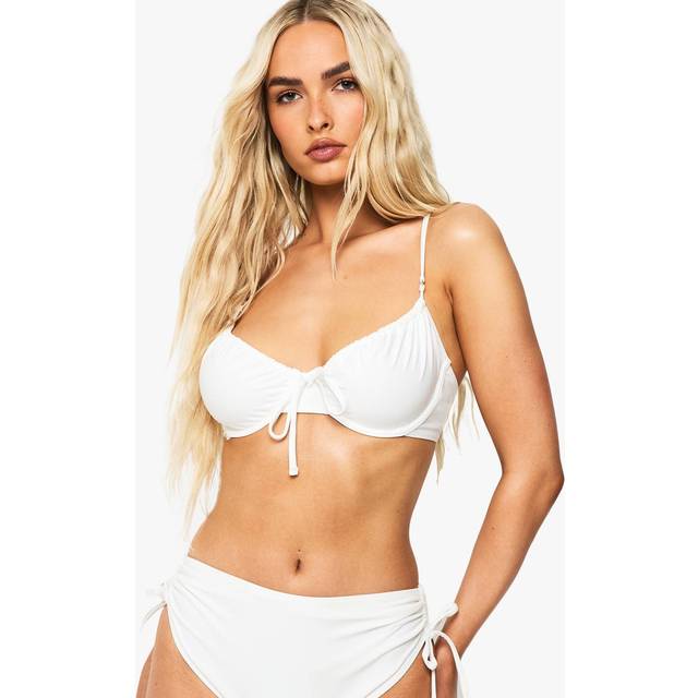 Womens Swimwear Essentials Fuller Bust Underwire Bikini Top - White - 36F, White