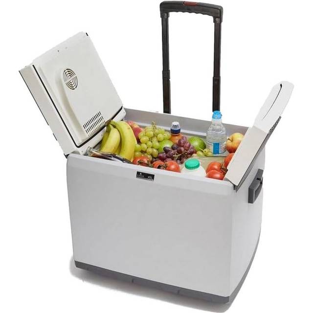 45 Litre 12V 240V Cooler, Grey - One Size