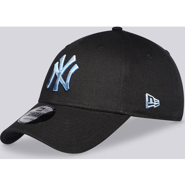 New Era – NY Yankees 9forty – Svart keps med ombrefärgad logga-Svart/a