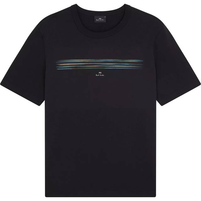 Paul Smith Logo Stripe Cotton T-Shirt