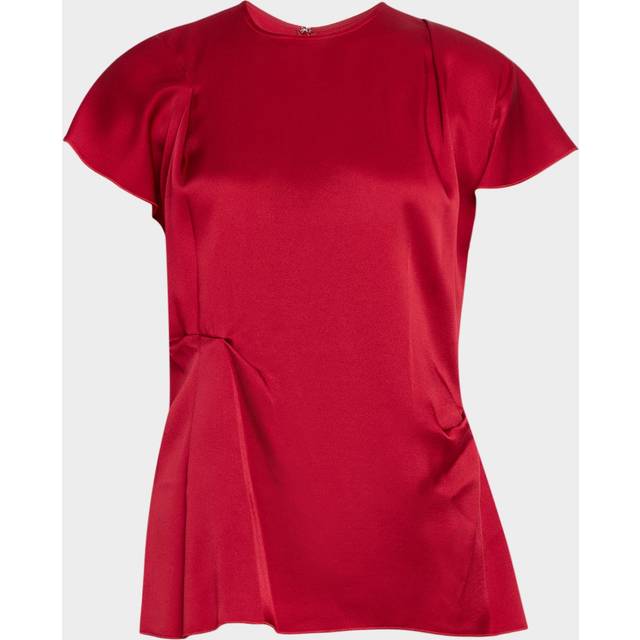 VICTORIA BECKHAM Victoria Pleat Top Ld54 - Pink