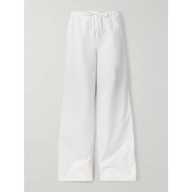 Enea Wide-Leg Pants - OFF WHITE - 4