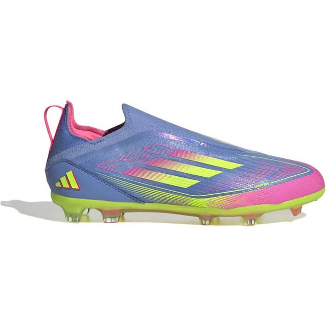 adidas F50 Elite Laceless FG Celestial Victory - Blå/Grøn/Pink