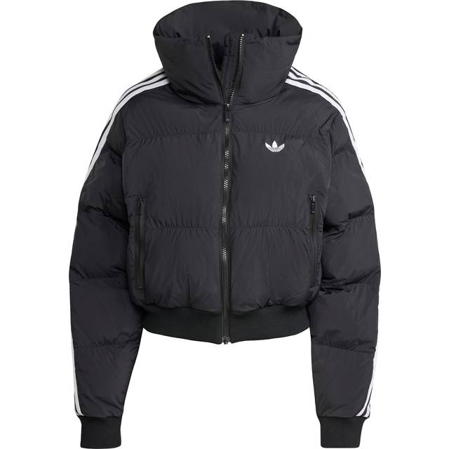 adidas Originals 3-Stripes Cropped Padded Jacket, svart - XL