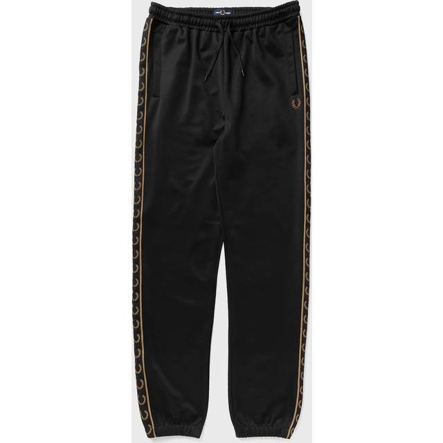 Pants FRED PERRY Contrast Tape Track Pant Black/ Shadedston S (S)