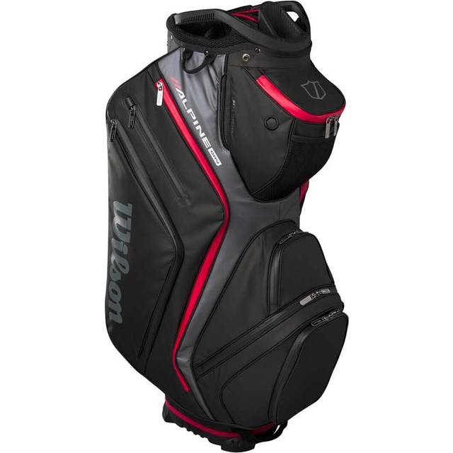 Wilson - Alpine Dry Cart Bag - Black/Grey/Red